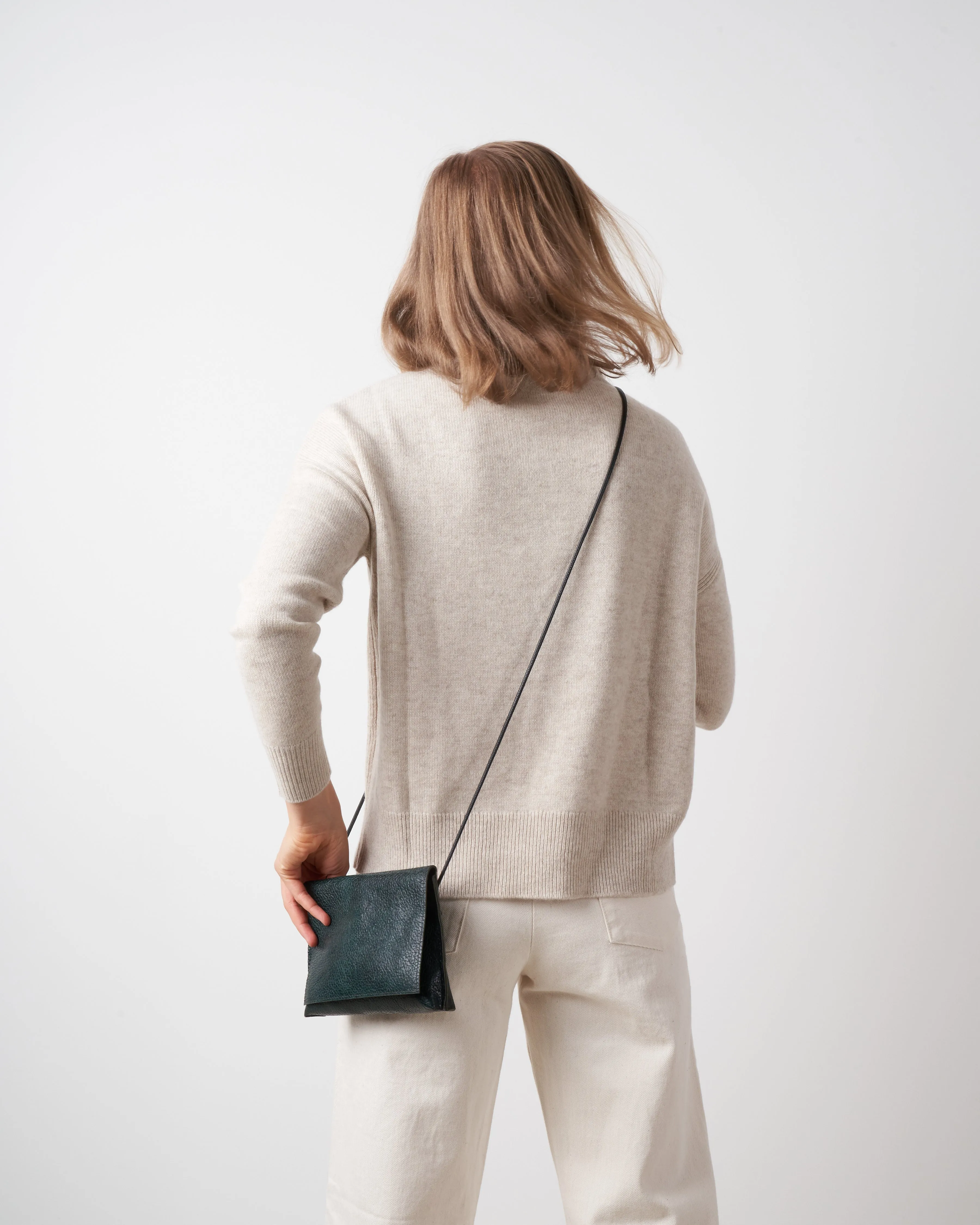 strappy foldover - pine ovino