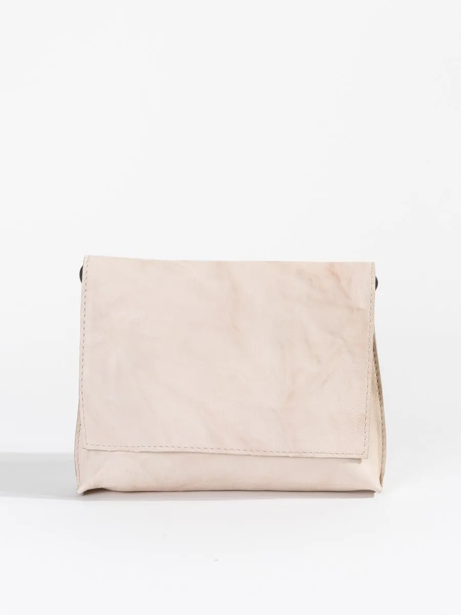 strappy foldover - sand