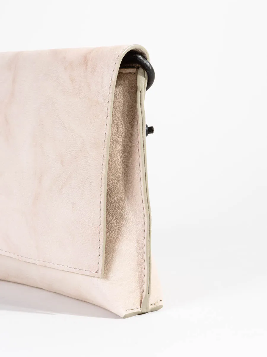 strappy foldover - sand