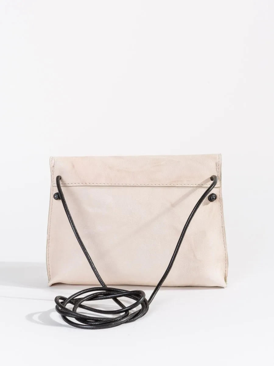 strappy foldover - sand