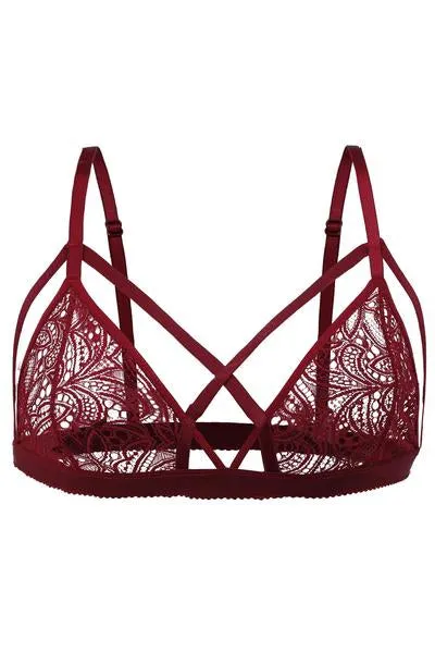 Strappy Harness Bralette Bra