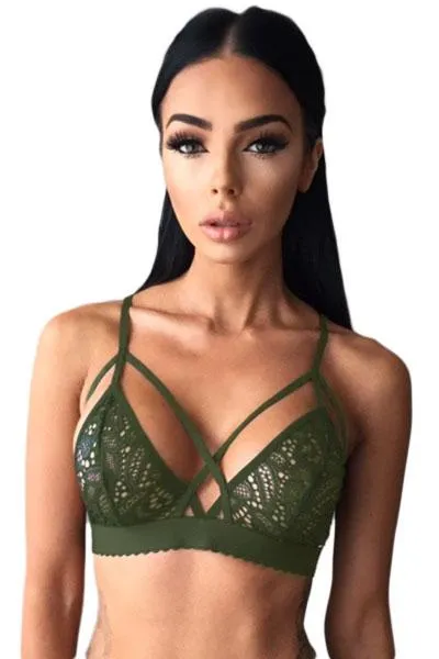 Strappy Harness Bralette Bra