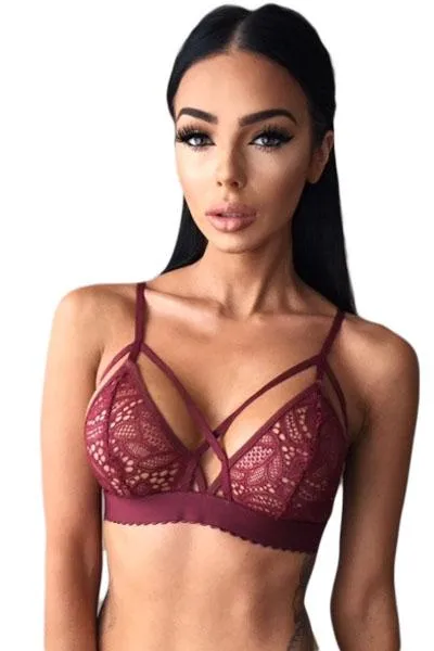 Strappy Harness Bralette Bra
