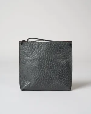 strappy pouch - grey pebble