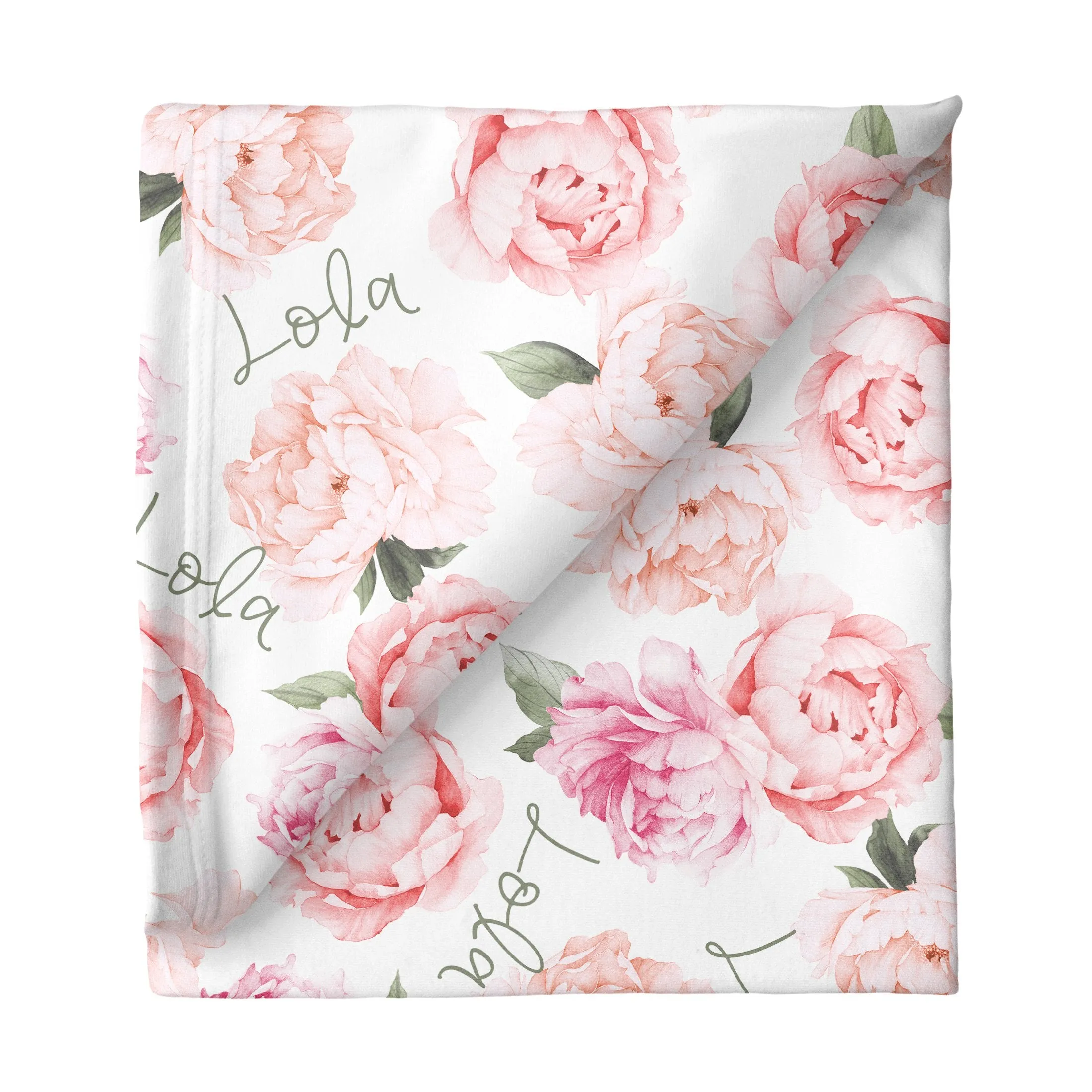 Stretchy Blanket | Peonies