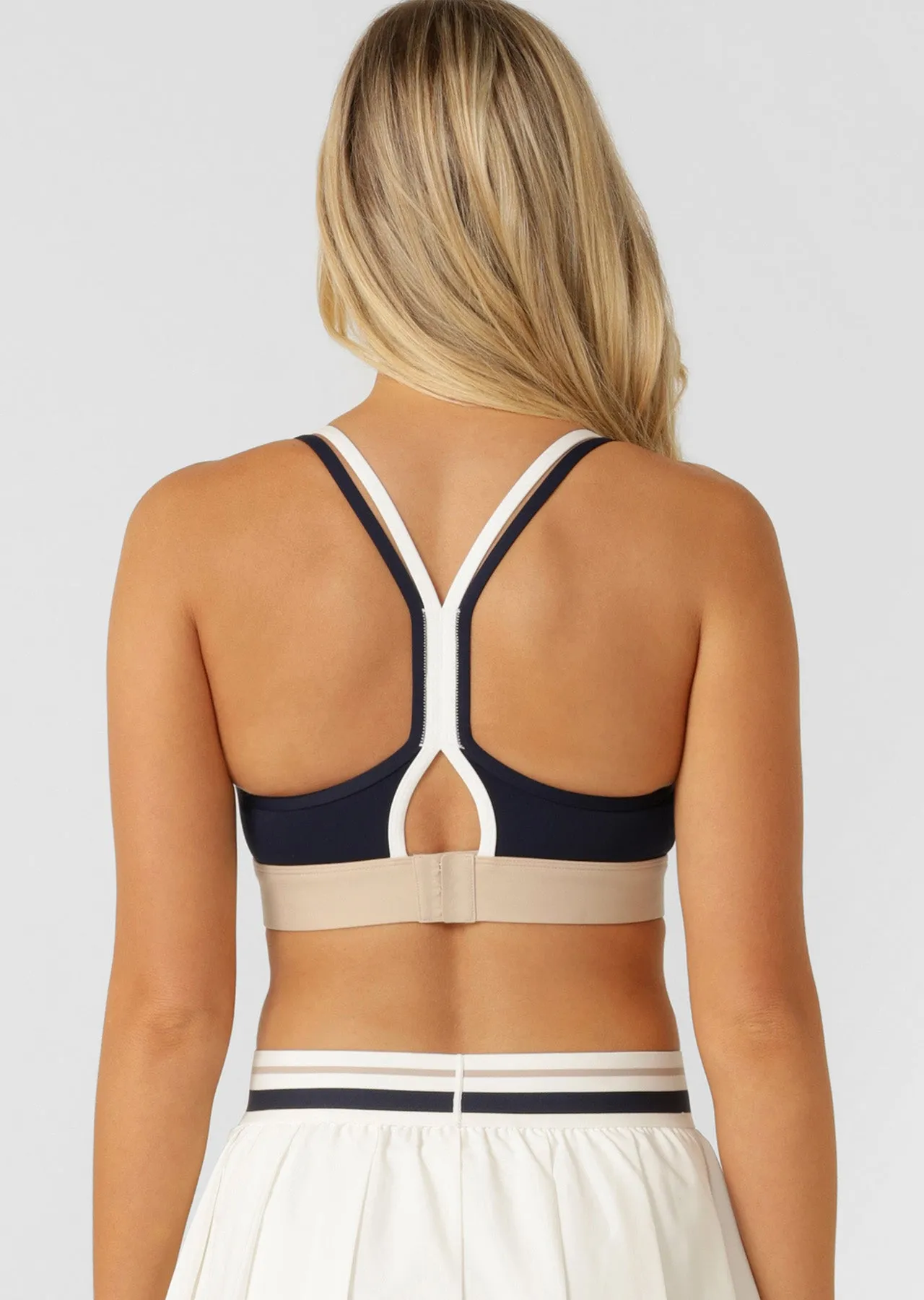 Sunrise Circuit Sports Bra | French Navy