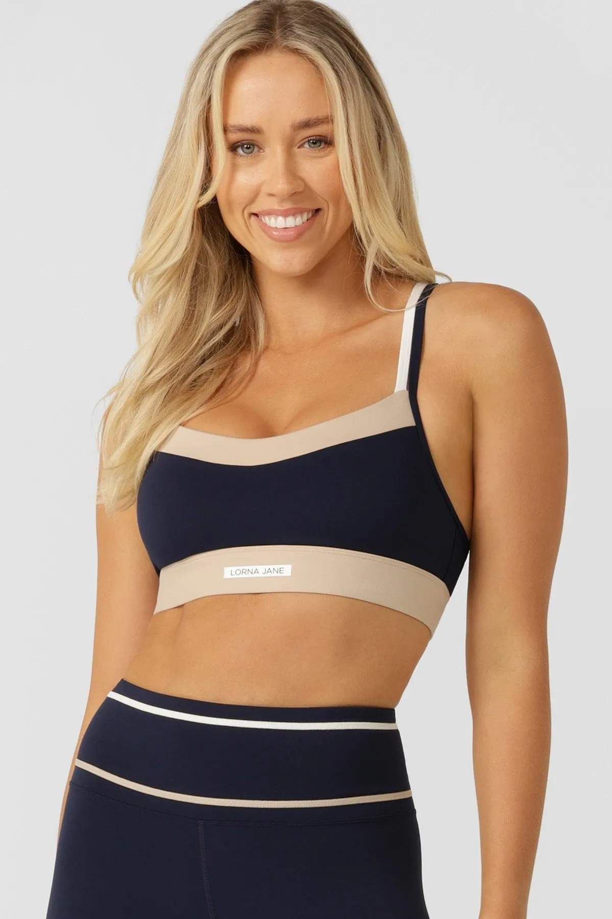Sunrise Circuit Sports Bra | French Navy