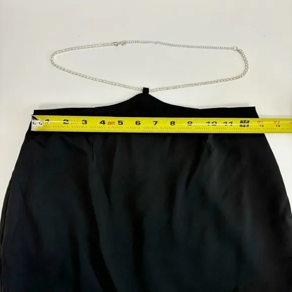Superdown Ruth Diamond Chain Skirt Set Black Size XXS