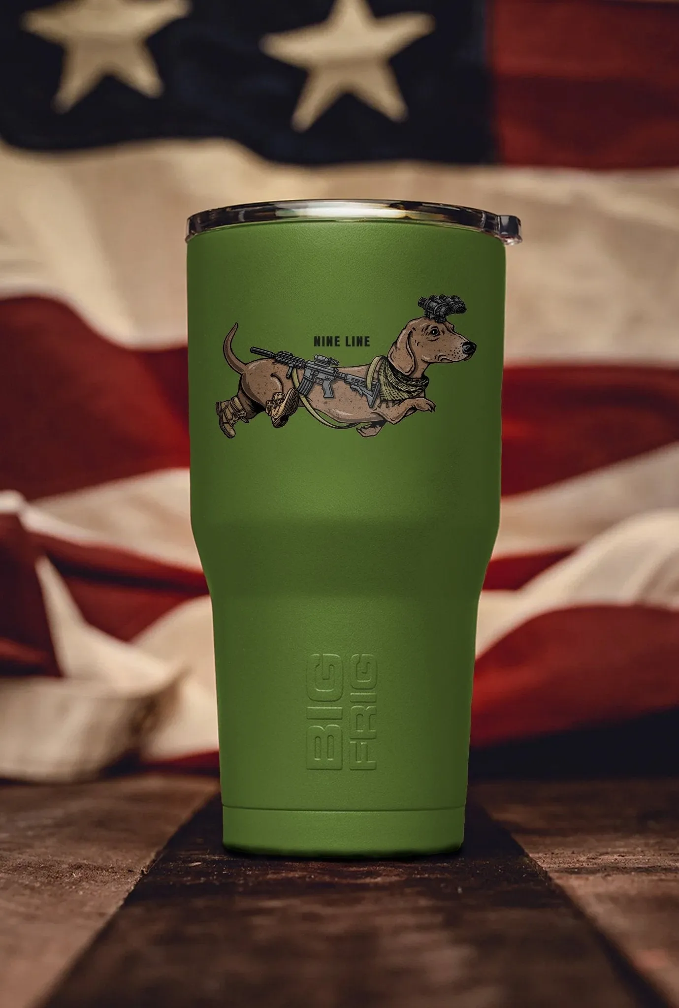 Tactical Wiener - Big Frig 20oz Tumbler