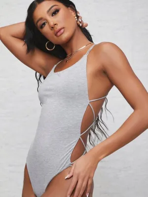 Taina Open Back Bodysuit