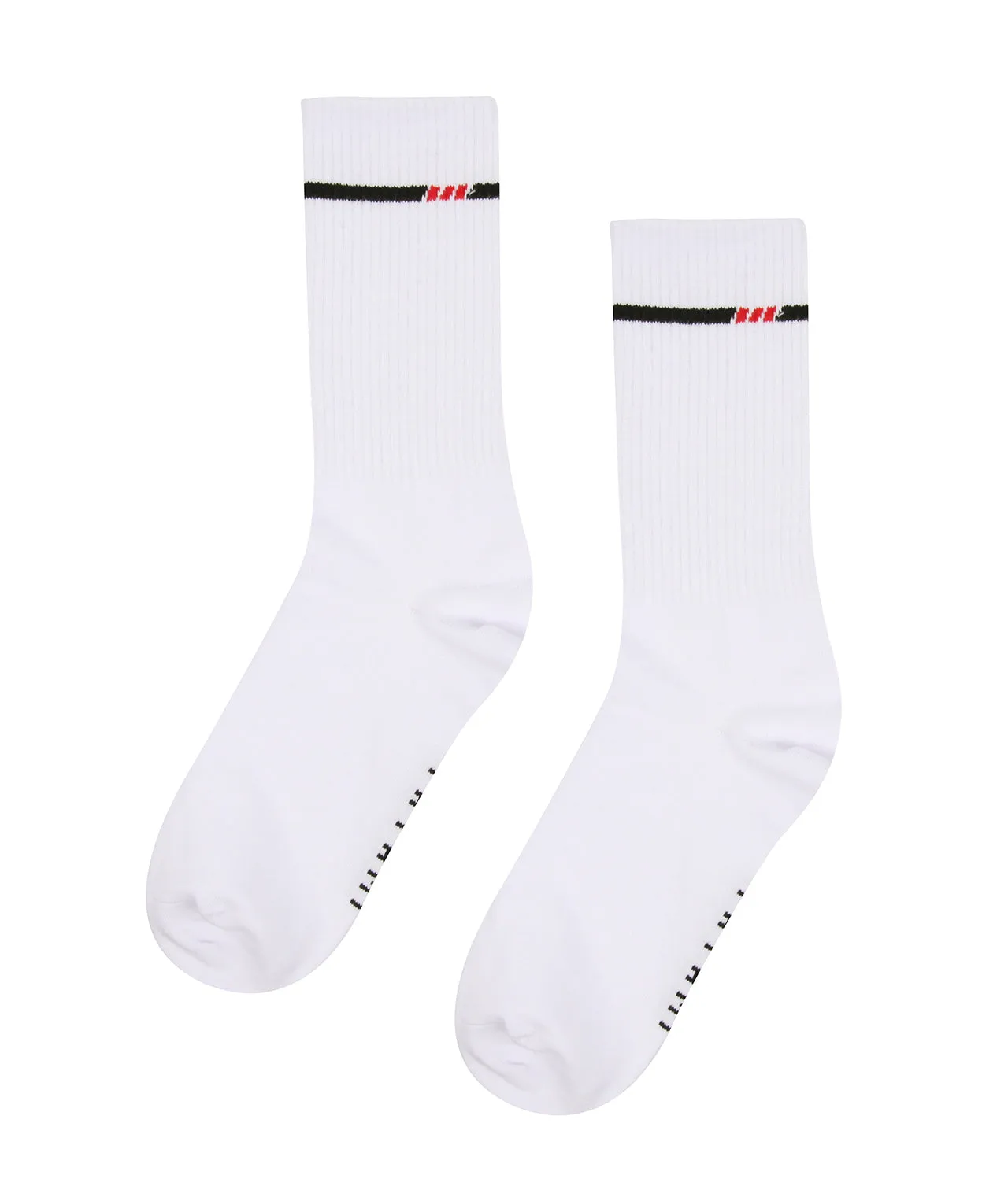 Tatami Crew Socks (2 Pack) - White