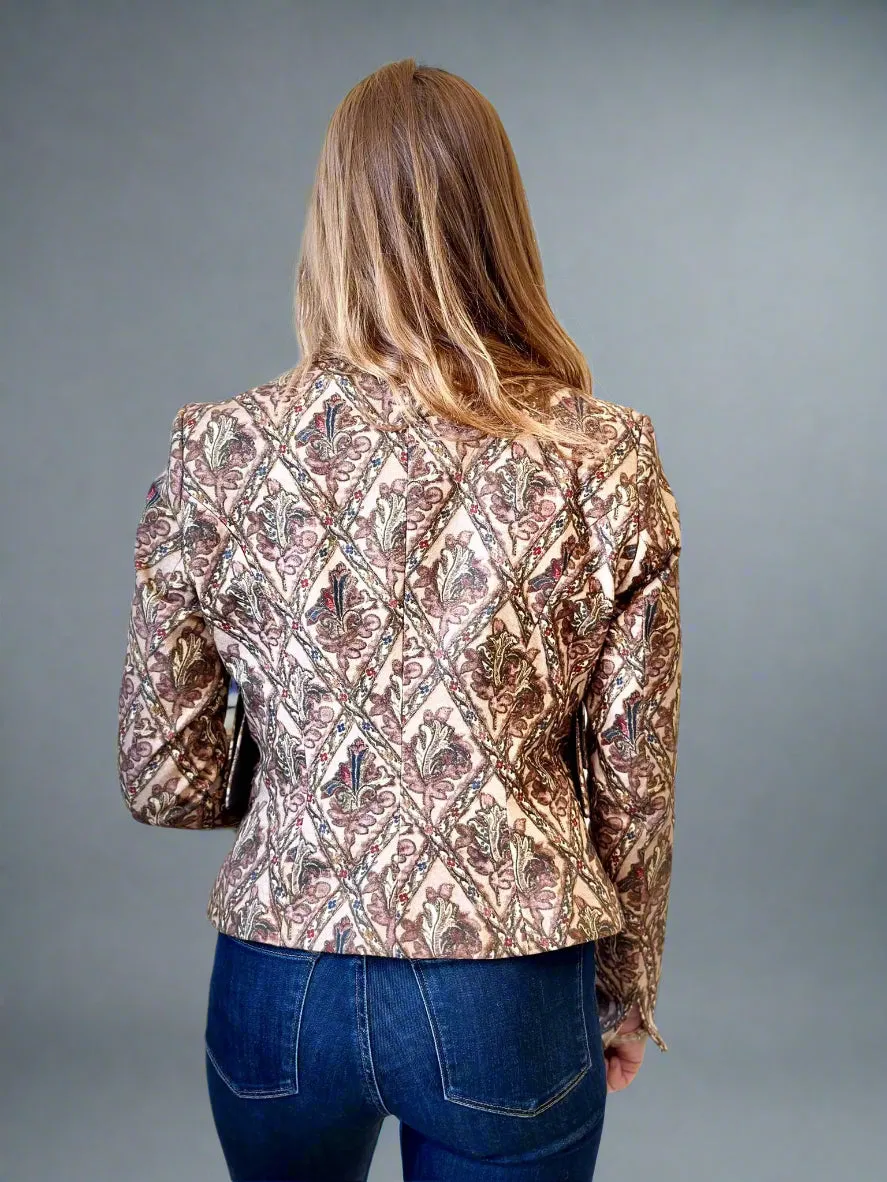 T.ba Jazz Jacket Print Cotton