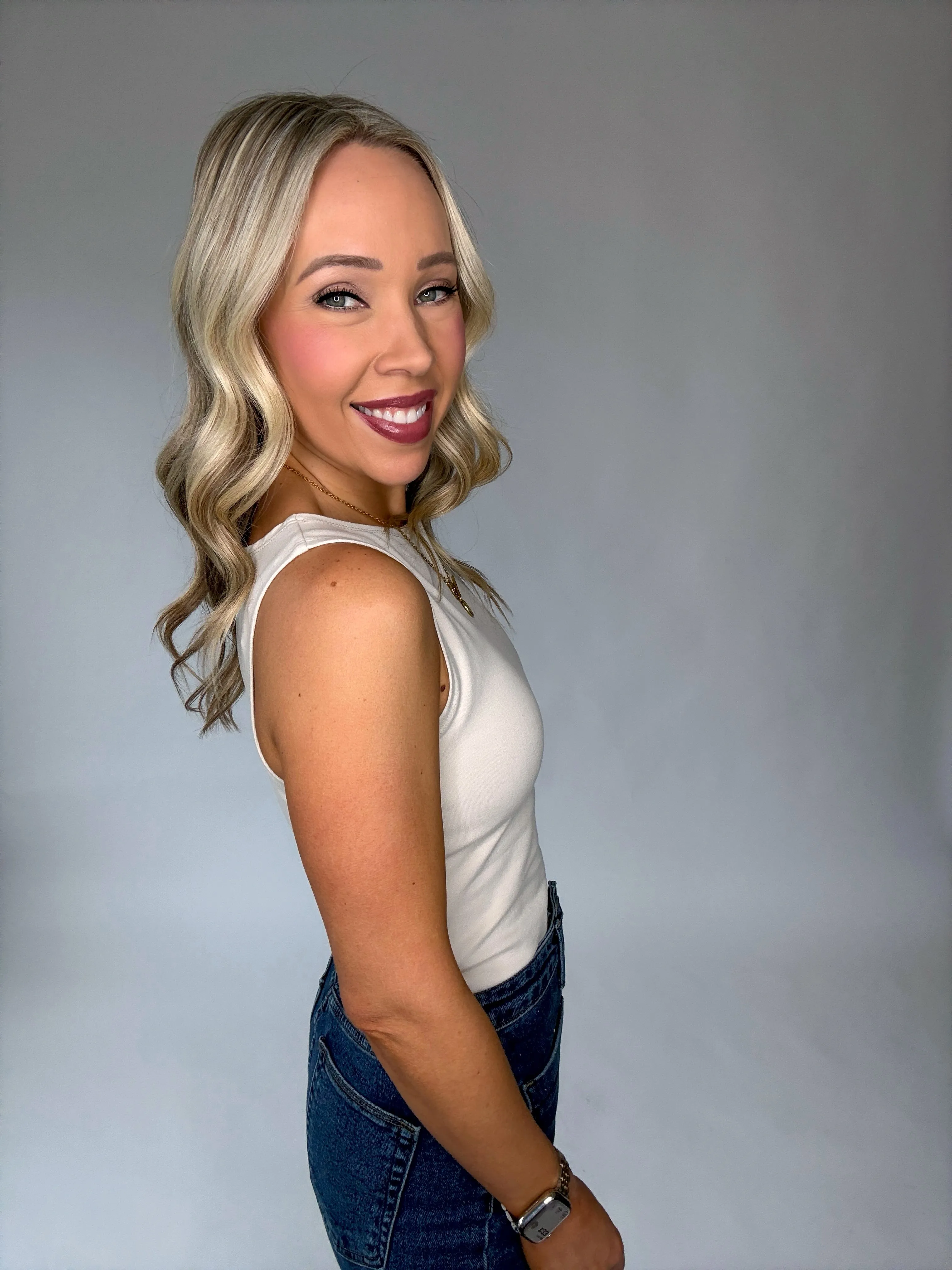 The Sidney Top - Beige