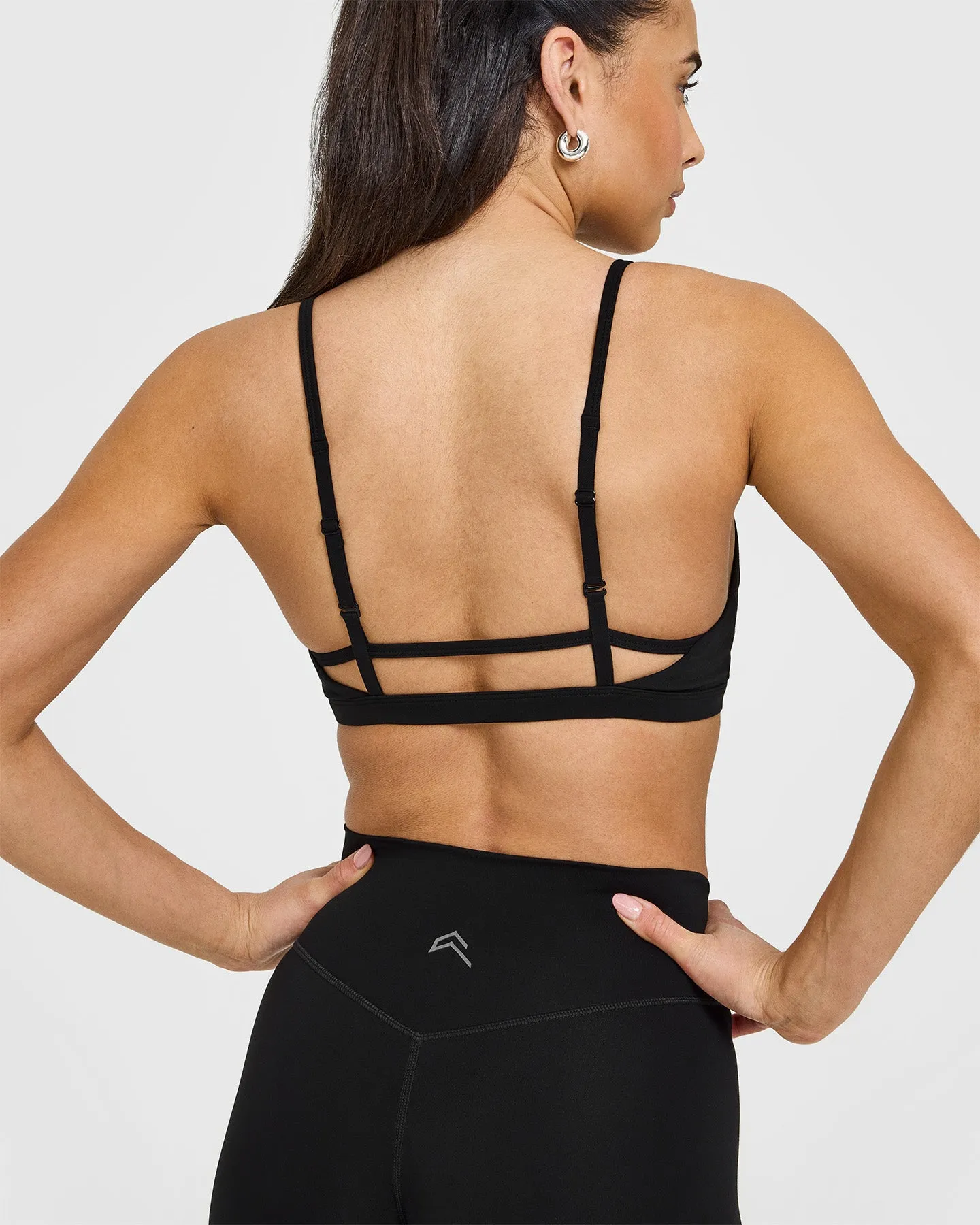 Timeless Strappy Bralette | Black
