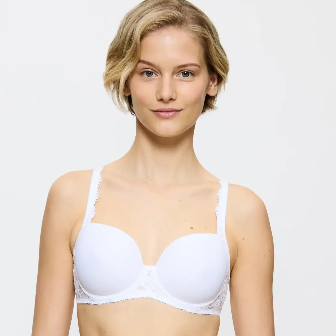 Triumph Amourette Wired Padded Bra | White