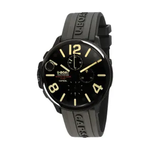 U-Boat Men's Black Tone Case and Black Dial Quartz Watch