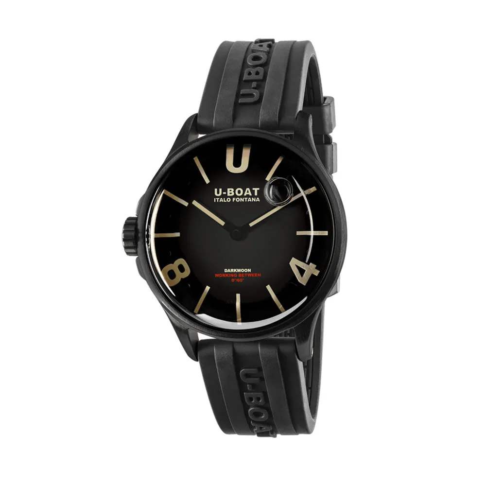 U-Boat Men's Black Tone Case and Dial Quartz Watch