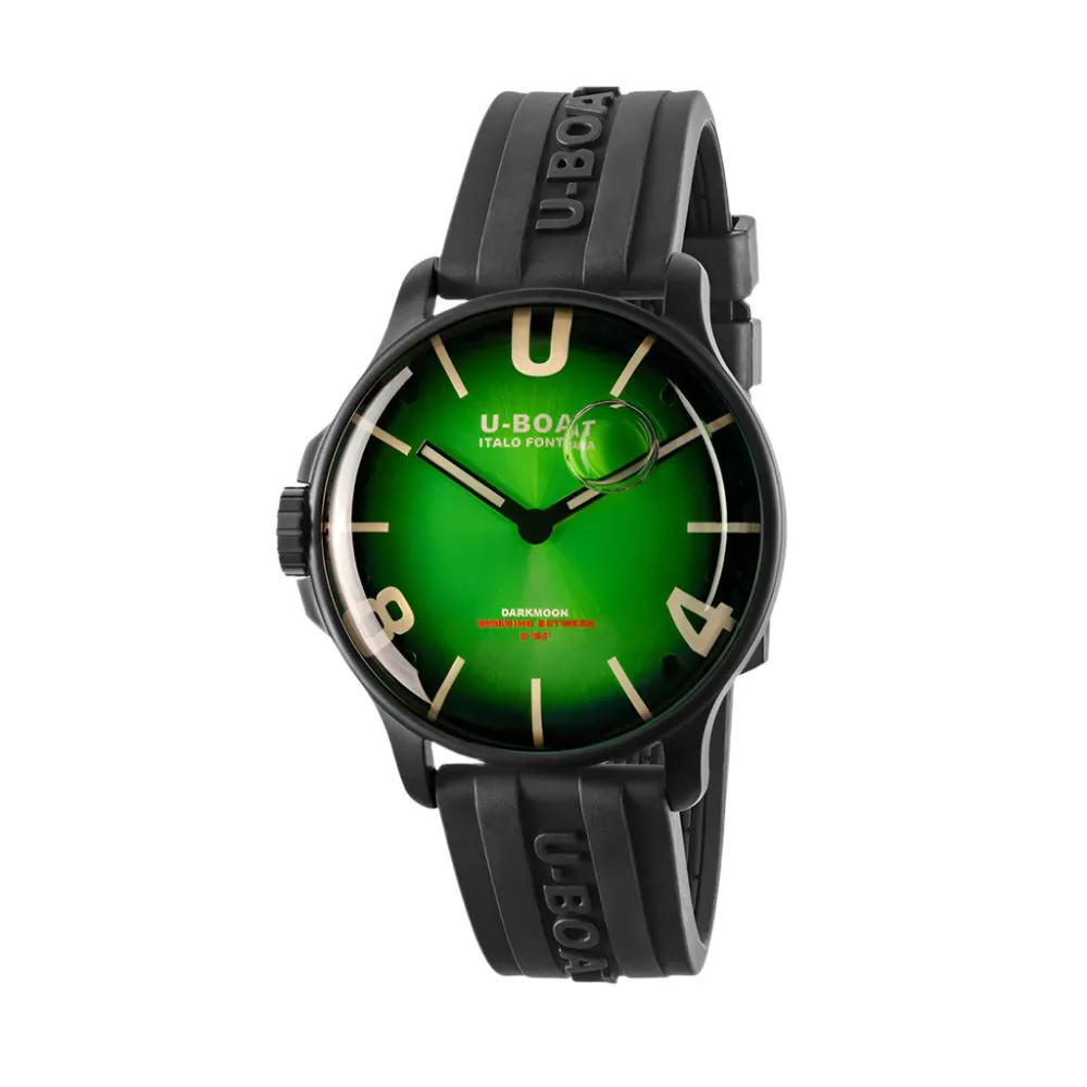 U-Boat Men's Black Tone Case Green Dial Quartz Watch