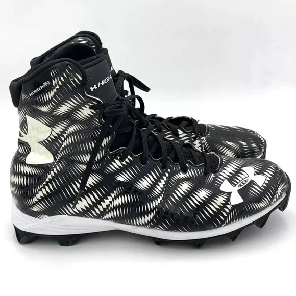 Under Armour Highlight RM Clutchfit Football Cleats 1258027-011 Men's Size 13