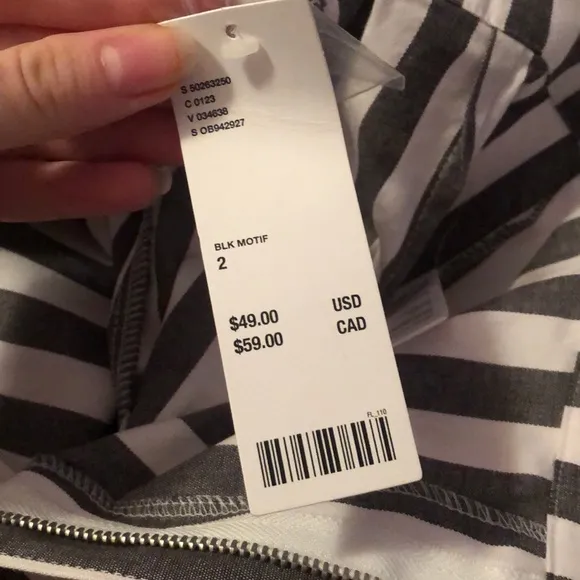 Urban outfitters stripped linen stretchy pants