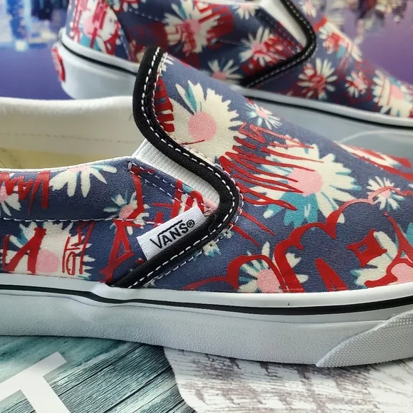 Vans Crew Floral 💐🌼 Classic Slip-on (CL)