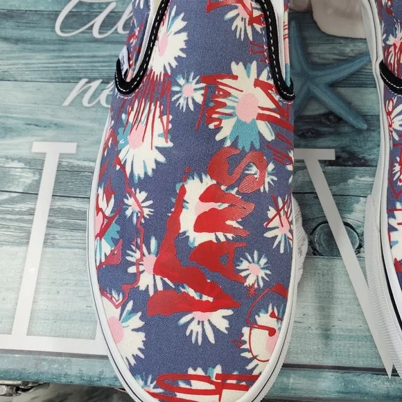 Vans Crew Floral 💐🌼 Classic Slip-on (CL)
