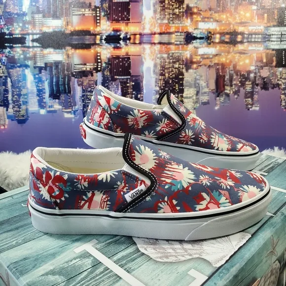 Vans Crew Floral 💐🌼 Classic Slip-on (CL)