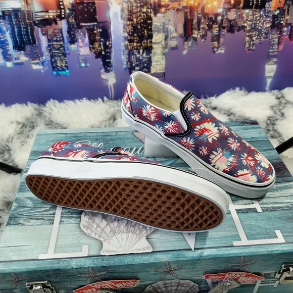 Vans Crew Floral 💐🌼 Classic Slip-on (CL)