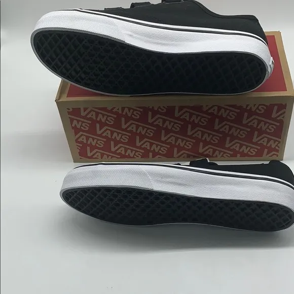 Vans shoes Kids 23V  Glitter Toe Size 6