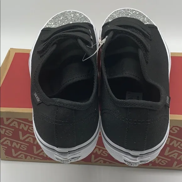 Vans shoes Kids 23V  Glitter Toe Size 6