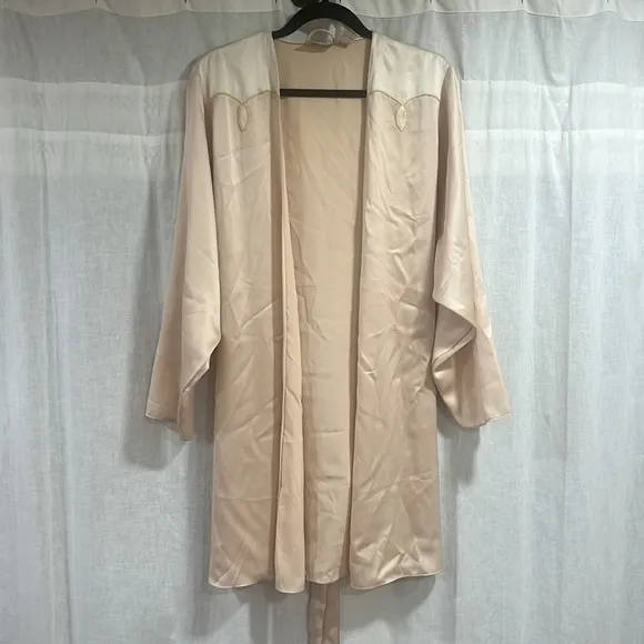 Victoria's Secret Gold Tag Beaded Slip &amp; Robe