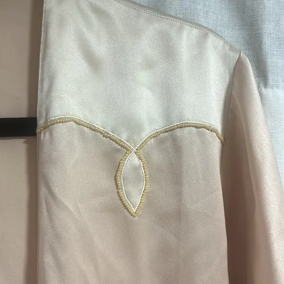 Victoria's Secret Gold Tag Beaded Slip &amp; Robe