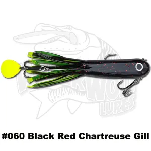Waterwolf Lures Gator Tube Jighead Rigged