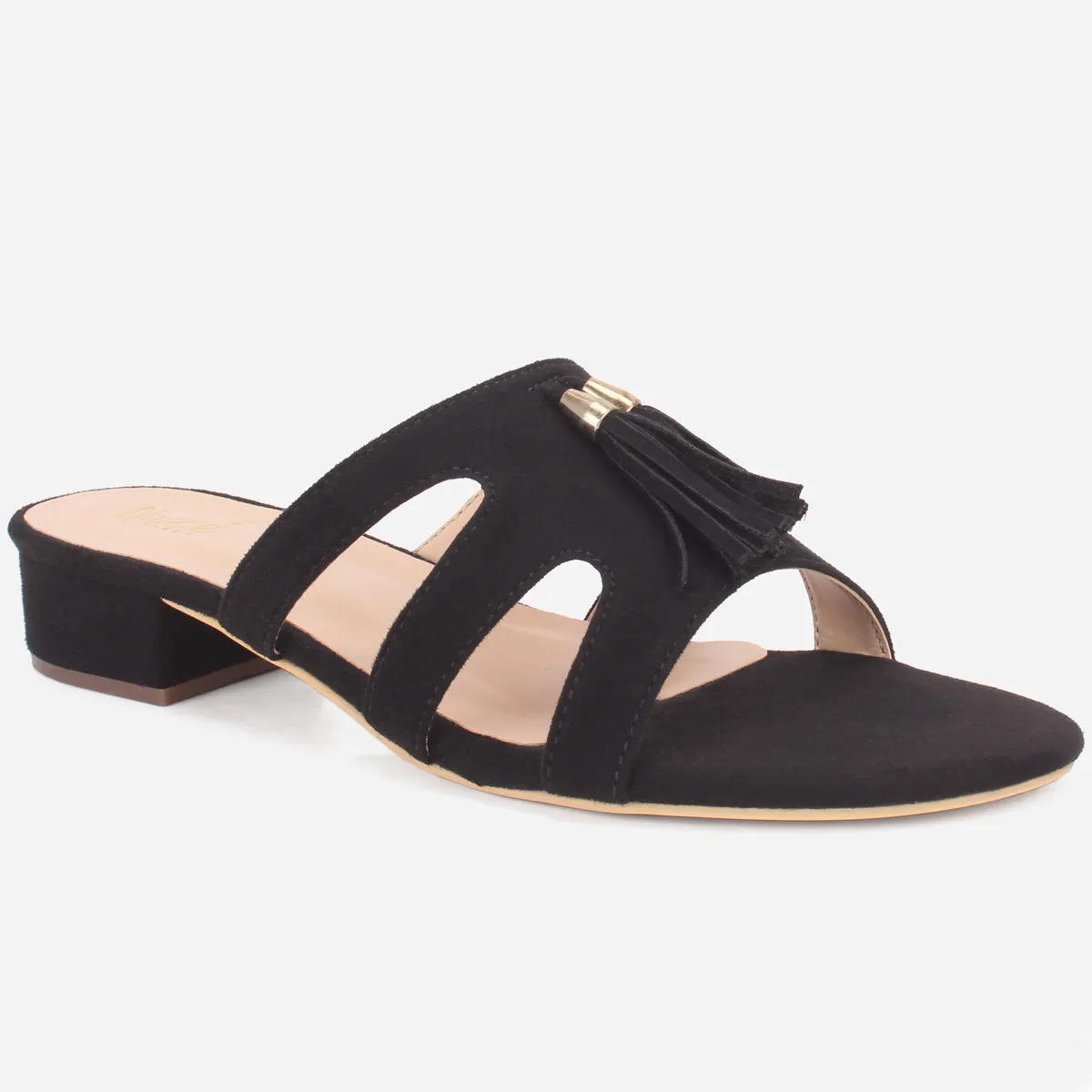 Women "CRUISE" Summer Decorated Block Heel Slippers
