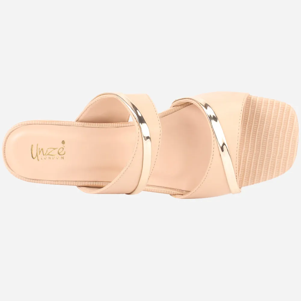 Womens "AALBA" Open Toe Trendy Summer Sandals