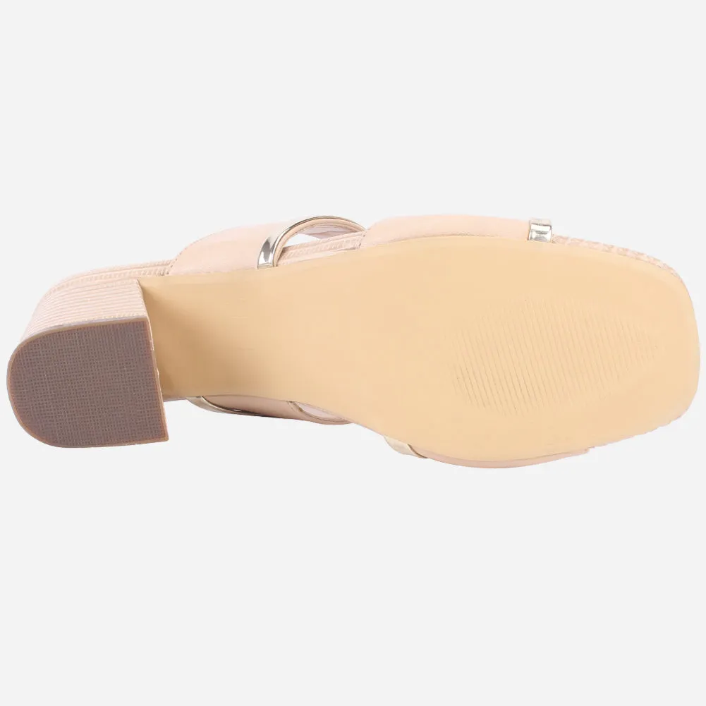 Womens "AALBA" Open Toe Trendy Summer Sandals