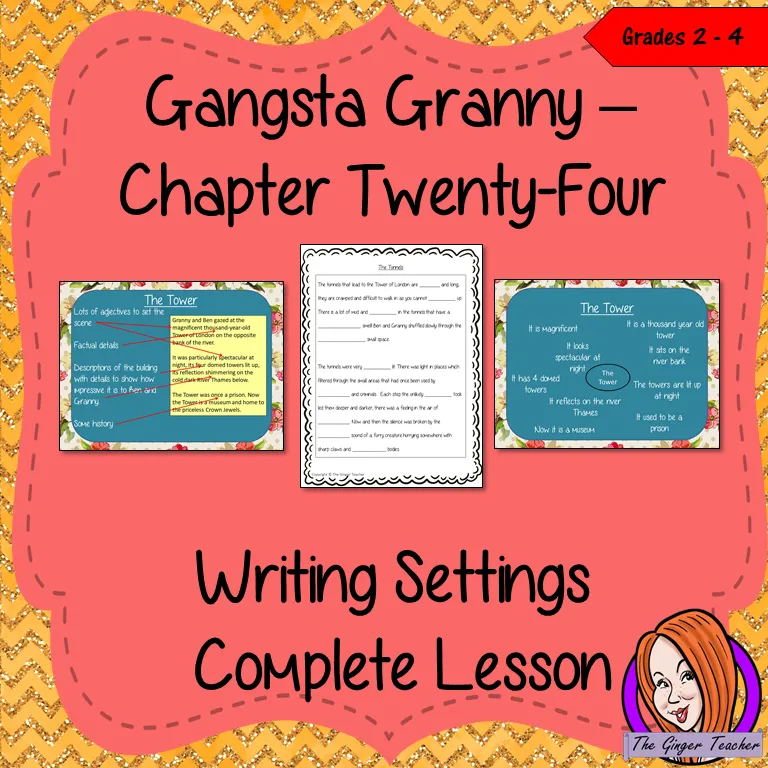 Writing Story Settings Lesson – Gangsta Granny