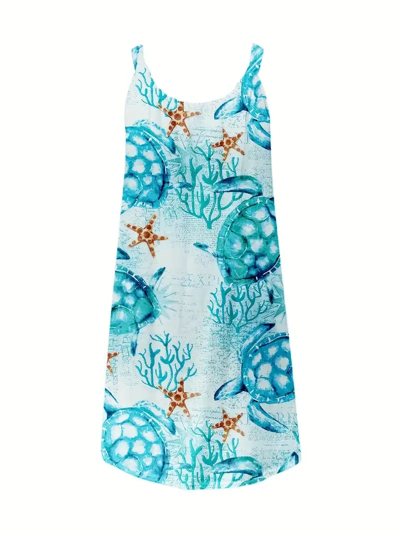 Zephyr – Plus-Size Turtle Cami Dress